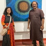 Poly Varghese and Deepa Chandran at Sound and Silence Kerala